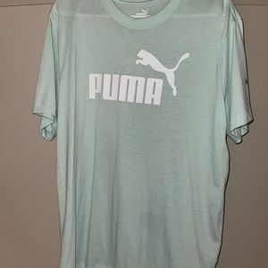 Teal Puma Tee